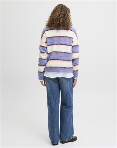 JJXX - JXCalista Crew Neck Strik - Blue Ice/Vanilla
